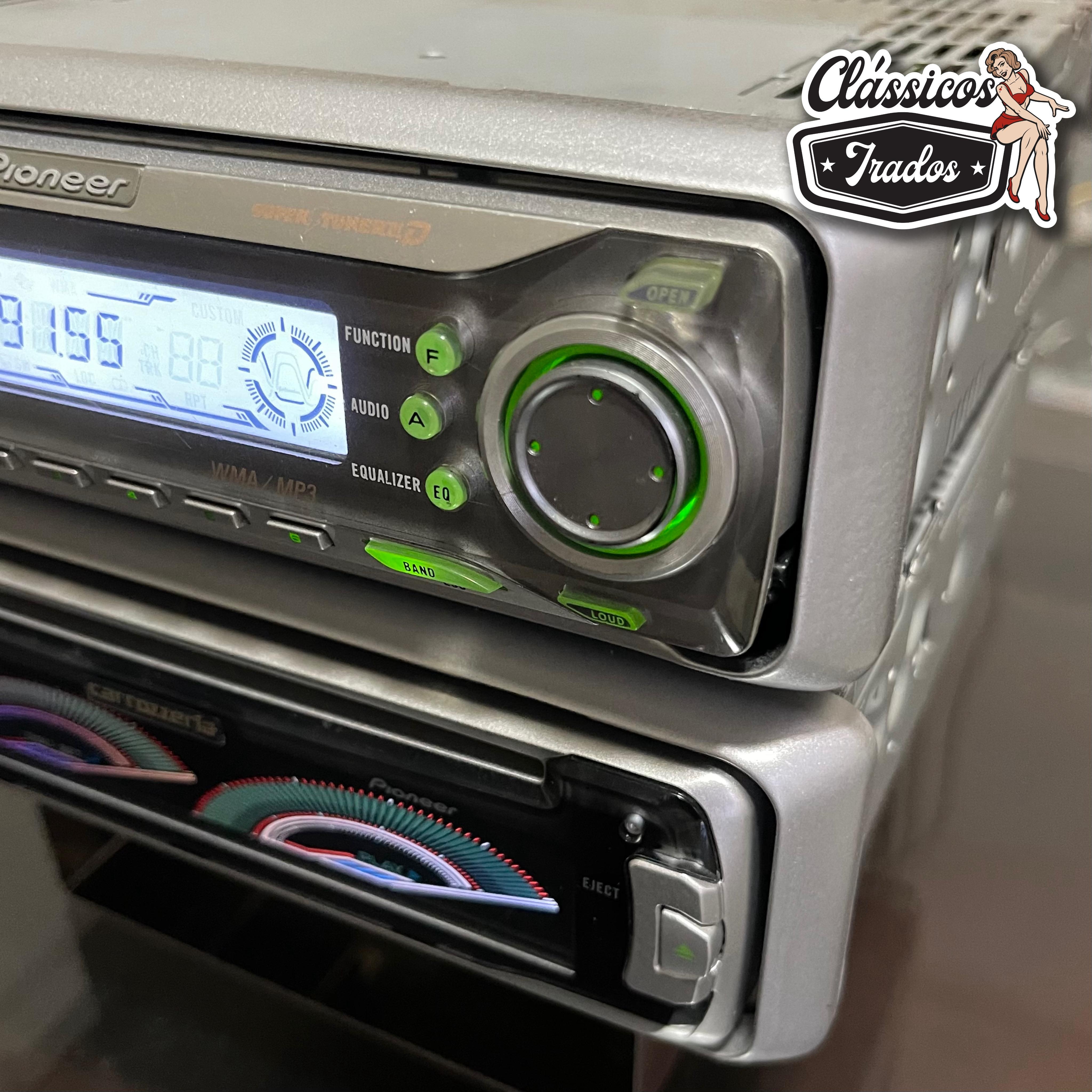 5ª Ação - Conjunto de CDs Pionner Carrozzeria P55 + P4750 MP